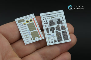 Quinta Studio QD48586 A-10A Warthog 3D-Printed &amp;amp; coloured Interior on decal paper (GWH) 1/48 – immagine 2