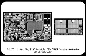 Aber 35177 Sd.Kfz.VI Ausf.E Tiger I, Initial production 1/35 – immagine 4
