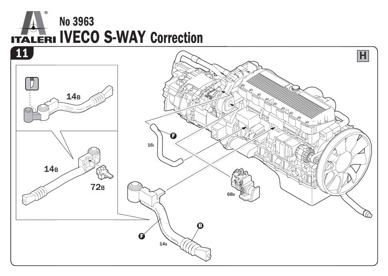 Italeri 3963 IVECO S-WAY 1/24