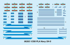 Trumpeter 06263 PLA Navy SH-5 1/350 – imagen 4