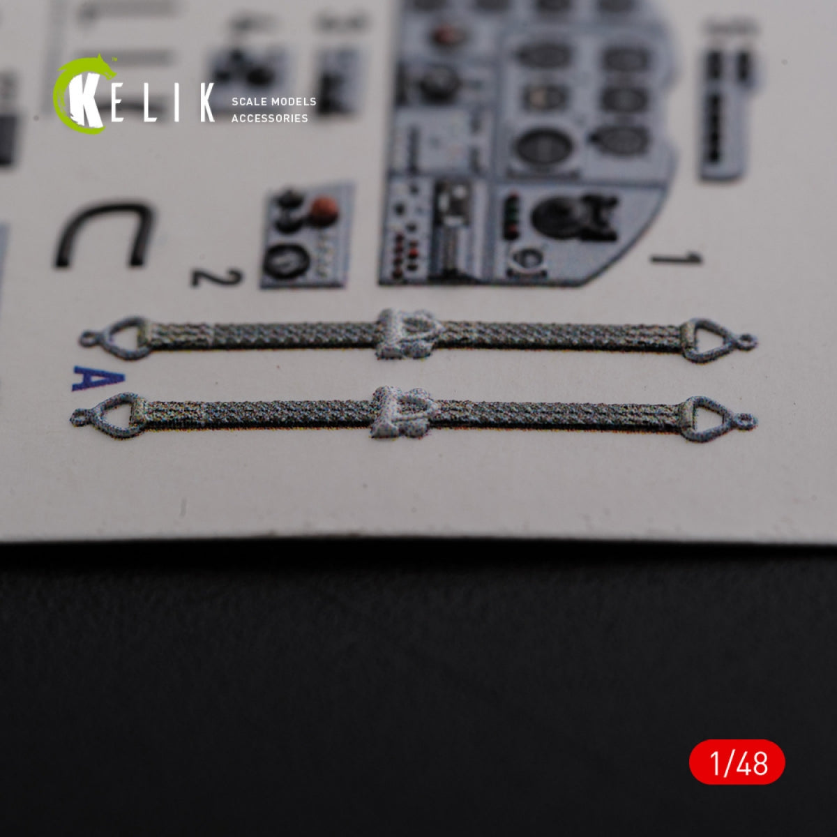 KELIK K48094 IL-2 Shturmovik interior 3D decals for Tamiya kit 1/48 – immagine 6