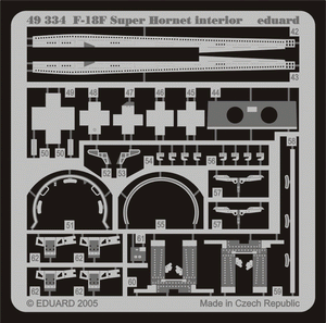 Eduard 49334 F/ A-18F interior 1/48 Hasegawa – imagen 2