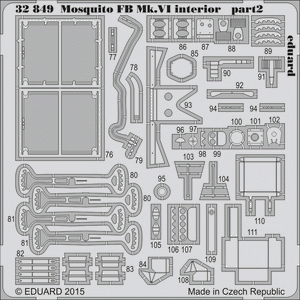 Intérieur du Mosquito FB Mk. VI d&amp;#39;Eduard 32849 – image 2