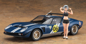 Hasegawa SP556 Wild Egg Girls Lamborghini Jota SVR &amp;quot;Sasha Ilyushina&amp;quot; w/Figure 1/24 – Bild 2