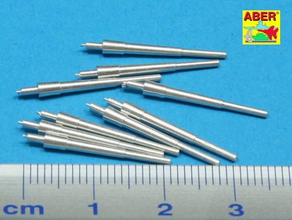 Aber 350L-19 Set of 9 pcs 203 mm barrels for New Orleans type 1/350 – immagine 2