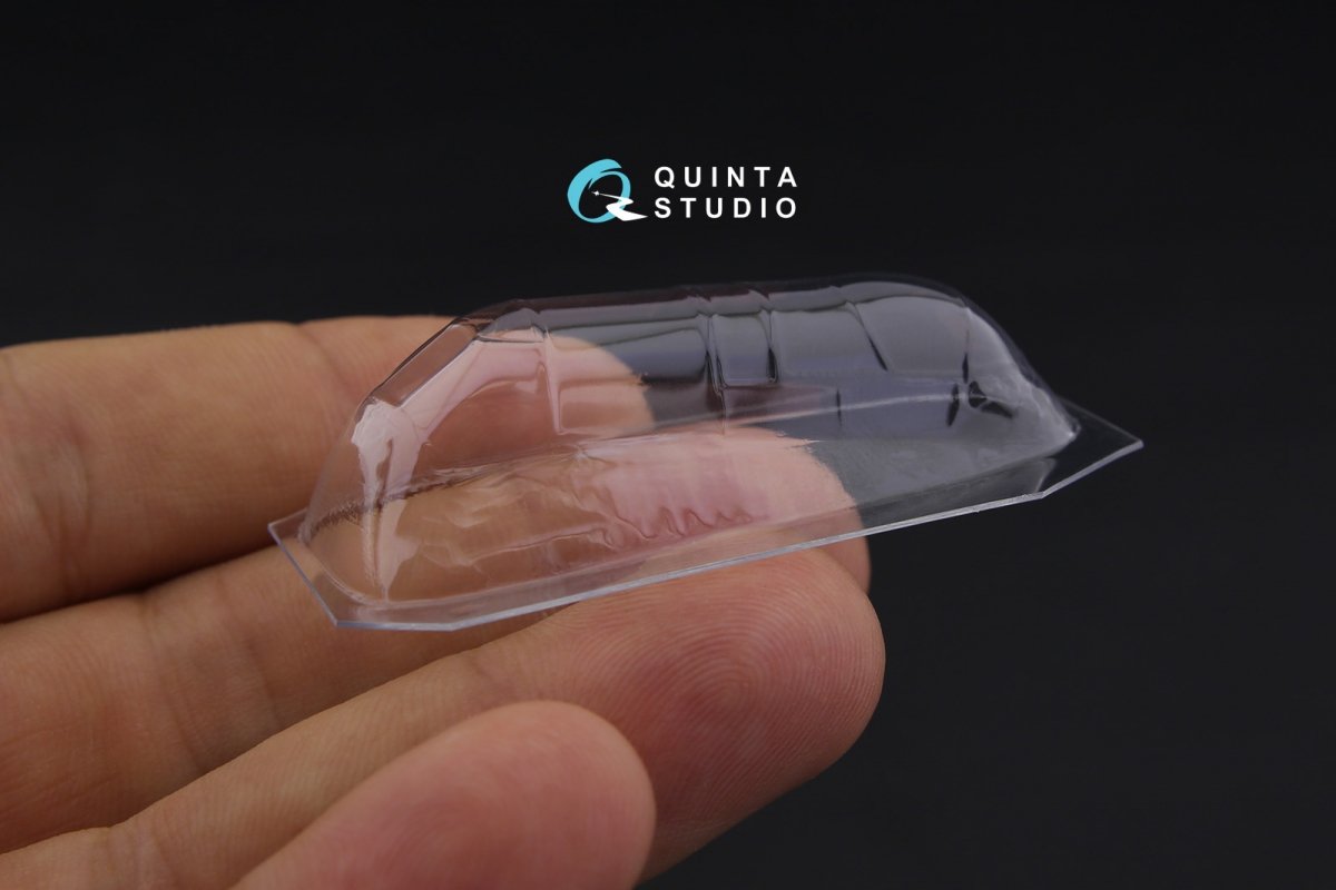 Quinta Studio QC48080 Yak-4 vacuformed clear canopy (for Mars Models kit) 1/48 – image 4