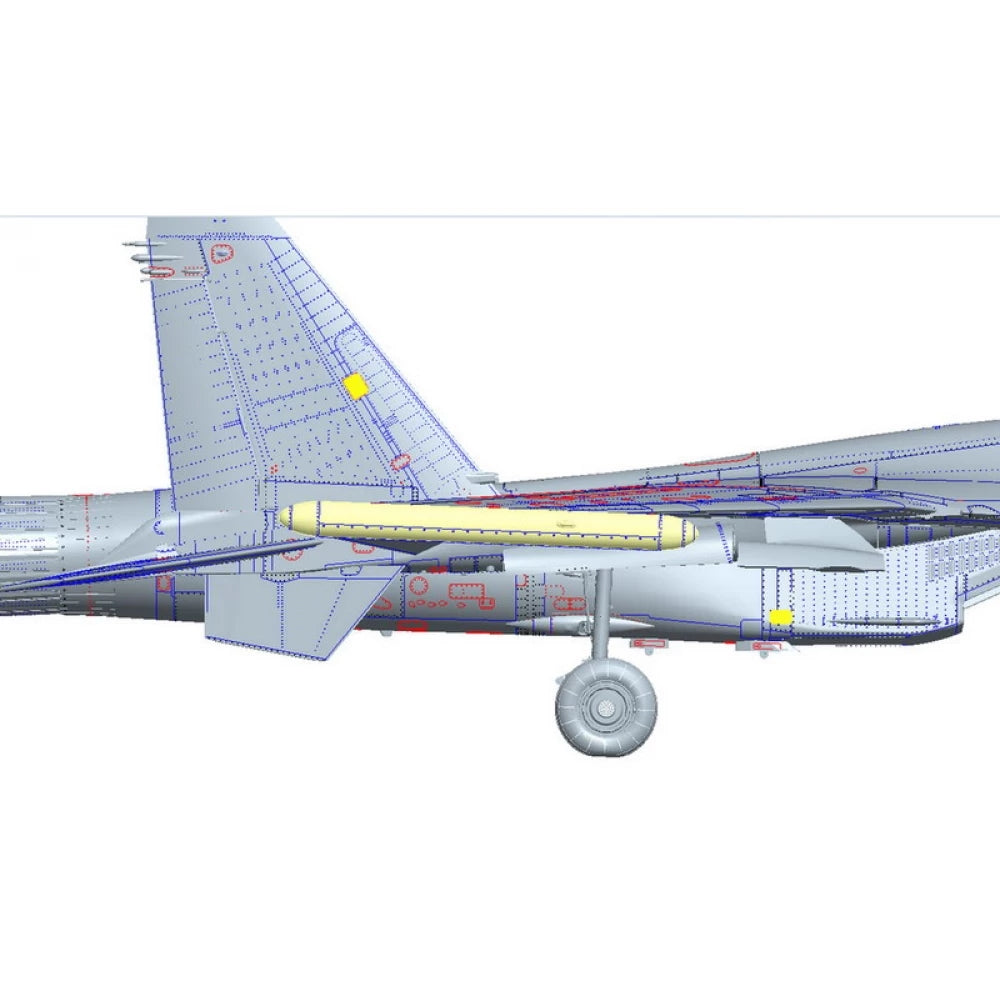 Great Wall Hobby S4818 Su-27 Flanker-B 30th Anniversary Service in China 1/48 – imagen 21