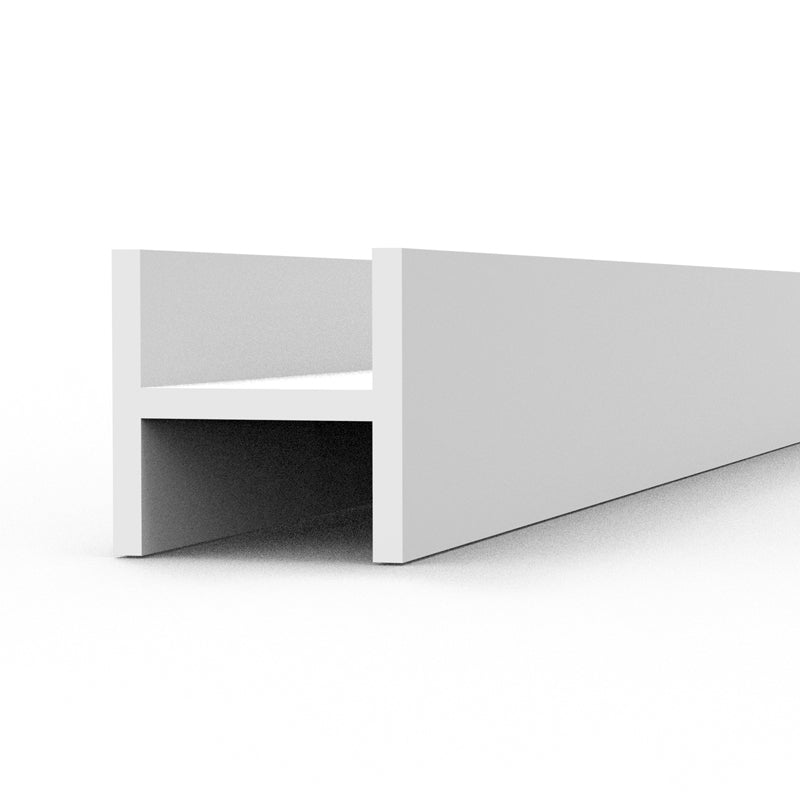 AK Interactive AK6570 BEAMS H SHAPE 3.00 x 3.00 x 350mm – STYRENE – (3 units) – Bild 2