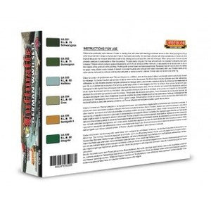 Coffret de peinture acrylique Lifecolor CS06 - Avions allemands de la Seconde Guerre mondiale - 1 x 6 x 22 ml – image 2