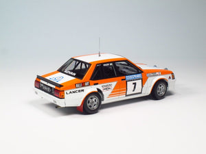 NuNu PN24018 MITSUBISHI LANCER TURBO 82 RALY 1000 LAKES 1/24 – zdjęcie 3