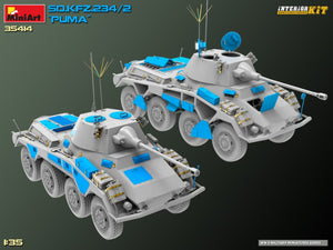 MiniArt 35414 Sd.Kfz. 234/2 PUMA. INTERIOR KIT 1/35 – immagine 4