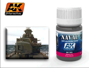 AK Interactive AK302 Wash For Grey Decks