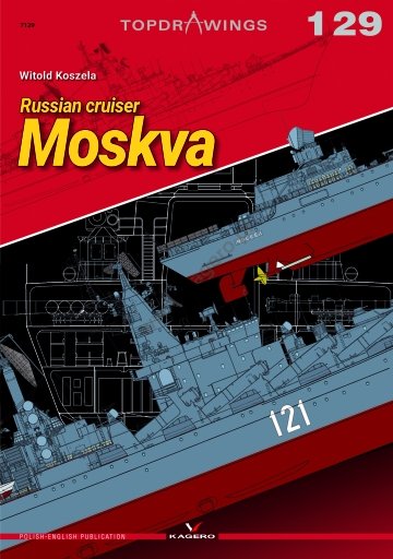 Kagero 7129 croiseur russe Moskva EN/PL