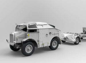 Gecko Models 35GM0066 British WWII Tractor 4x4 Field Artillery (C8 Mk.II Late) 1/35 – immagine 4