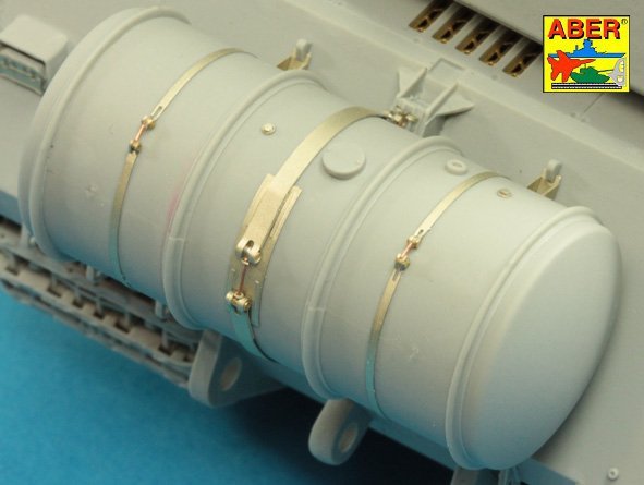 Ensemble de canons Aber 35L-225 pour char lourd allemand MAUS (1/35) – image 6