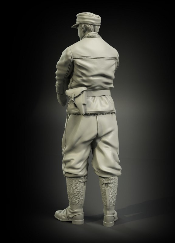Panzer Art FI35-028 Waffen-SS tank officer winter clotches No.2 1/35 – immagine 4
