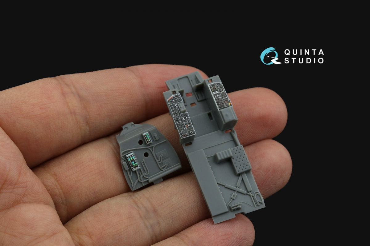 Quinta Studio QD72079 F-15C Early/F-15A/F-15J early 3D-Printed &amp;amp; coloured Interior on decal paper (GWH) 1/72 – zdjęcie 10