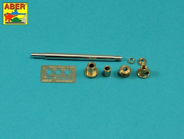 Aber 35L-061N Lufa do niemieckiego działa pancernego Stug.III, G i Stug.IV końcowych serii 1/35 – immagine 3