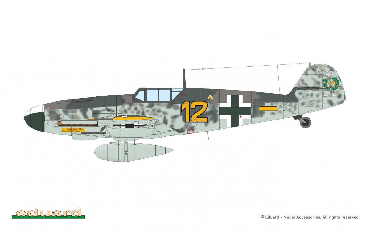 Eduard 7475 Bf 109G-6 - Édition Week-end 1/72  – image 12