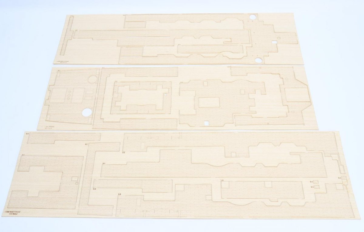 MK1 Design MD-20020 RMS TITANIC DX PACK for Trumpeter 1/200 – immagine 32