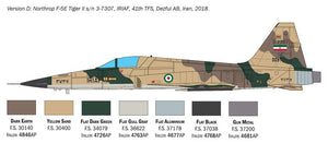 Italeri 2827 F-5E Tiger II 1/48 – imagen 7