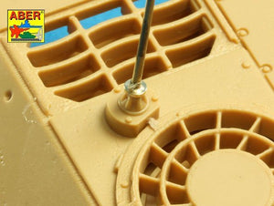 Aber R-42 German 2m aerials with ring base (set of 3 pcs,) – zdjęcie 4