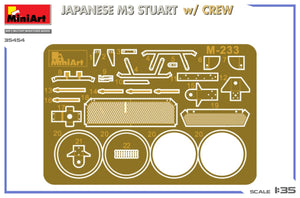 Miniart 35454 JAPANESE M3 STUART w/CREW 1/35 – zdjęcie 3