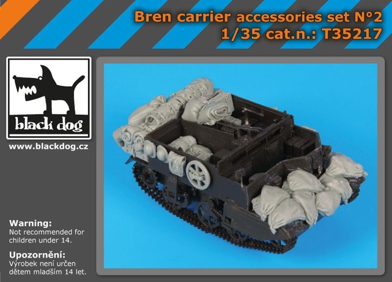 Ensemble d'accessoires Black Dog T35217 Bren Carrier 1/35
