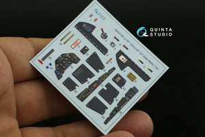 Quinta Studio QD32105 Ju EF 126/EF 127 3D-Printed &amp;amp; coloured Interior on decal paper (Das Werk) 1/32 – immagine 9