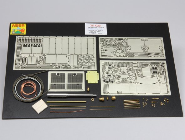 Aber 35K20 Pz.Kpfw. VI Ausf.E (Sd.Kfz.181) Tiger I – Late version 1/35 – Bild 8