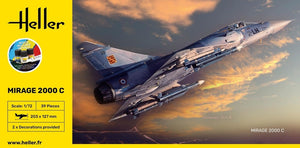 Heller 56303 STARTER KIT - MIRAGE 2000 C 1/72 – zdjęcie 2