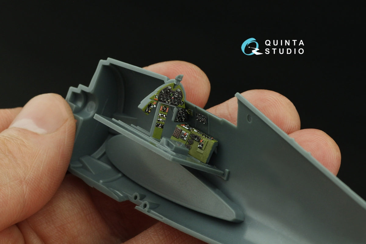 Quinta Studio QD72147 F6F-3 Hellcat 3D-Printed coloured Interior on decal paper (Eduard) 1/72 – imagen 10