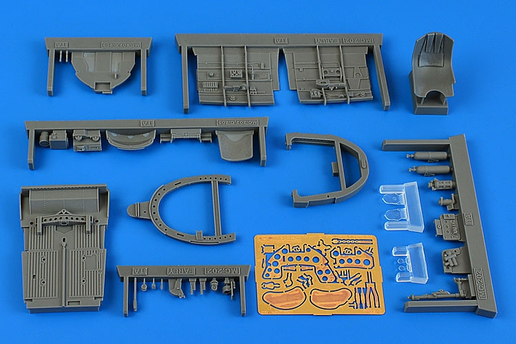 Ensemble cockpit Aires 2276 Macchi MC.202 - première version Italeri 1/32