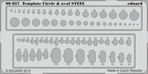 Eduard 00027 Circle &amp;amp; oval STEEL