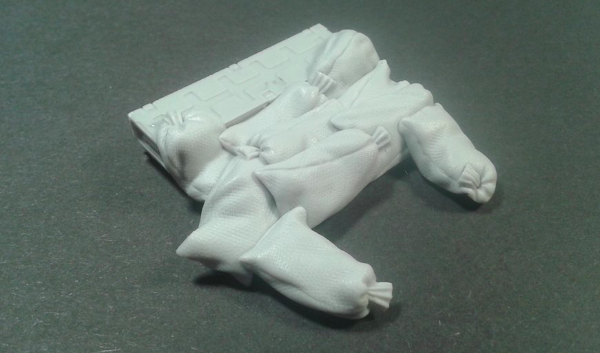 Panzer Art RE35-571 Sandbags armor for Humber MkIII AC 1/35 – immagine 2