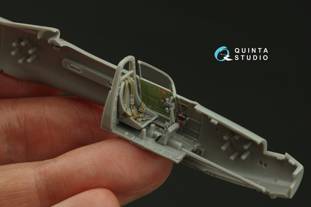Quinta Studio QD72165 P-39Q/N Airacobra 3D-Printed coloured Interior on decal paper (Arma Hobby) 1/72 – immagine 7