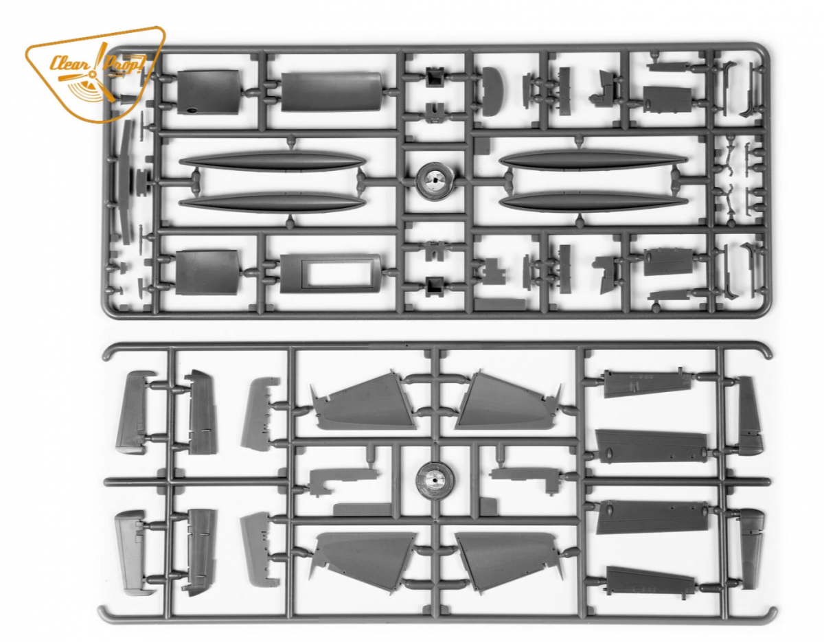 Clear Prop! CP72038 OV-1B Mohawk &amp;quot;Pilot School&amp;quot; ADVANCED KIT 1/72 – zdjęcie 16
