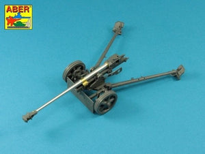 Aber 35L-328 Lufa do niemieckiej armaty p/panc Pak 40 bez hamulca wylotowego / Barrel for German 75mm PaK 40 gun without muzzle brake 1/35 – immagine 2