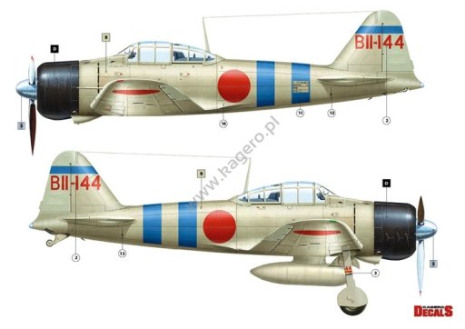 Kagero KD48005 Mitsubishi A6M2 Model 21 1/48 – image 2