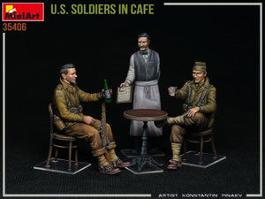 MiniArt 35406 U.S. SOLDIERS IN CAFE 1/35 – Bild 2