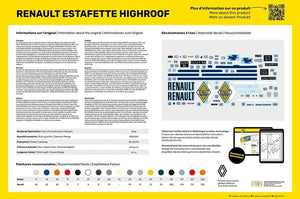 Heller 80740 Renault Estafette Highroof 1/24 – Bild 3