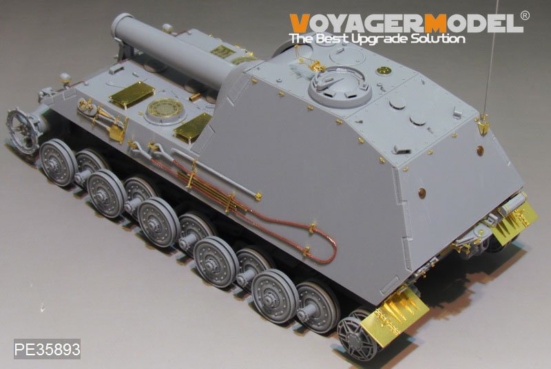 Voyager Model PE35893 WWII German BAR 305mm Heavy Self-propelled Mortar for AMUSING 1/35 – immagine 5