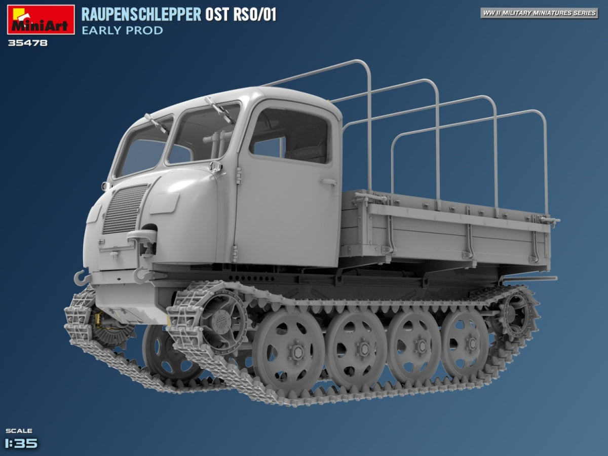 Miniart 35478 RAUPENSCHLEPPER OST RSO/01. EARLY PROD 1/35 – immagine 4