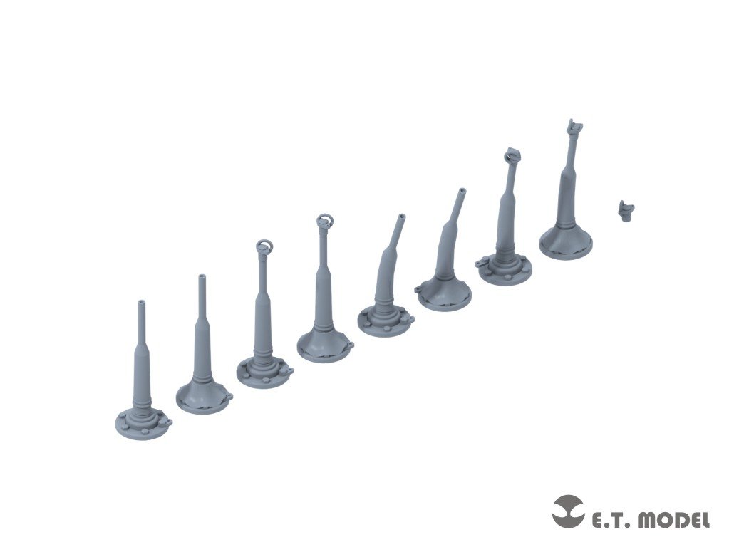 E.T. Model P35-227 Russian Vehicle Antenna Mast Base(Type.1) ( 3D Print ) 1/35 – imagen 3