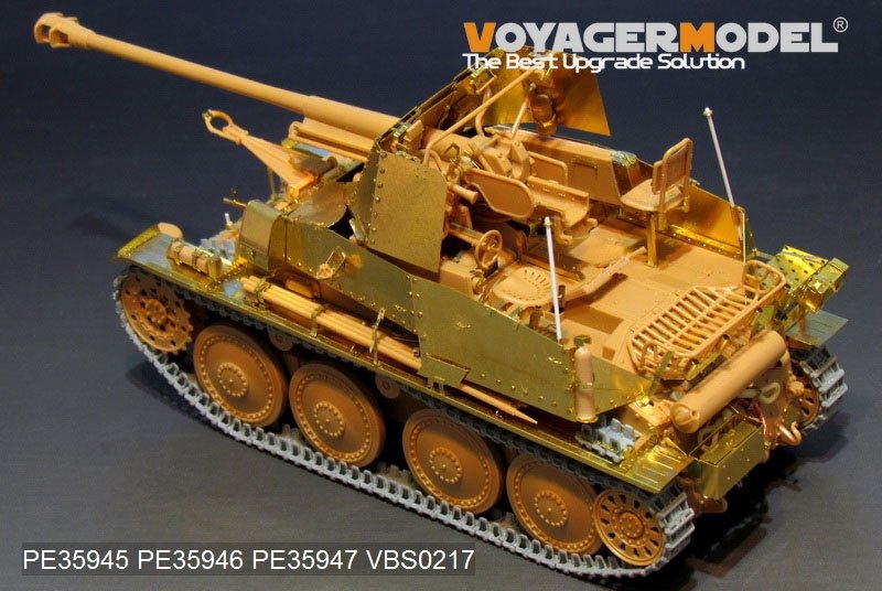 Voyager Model PE35945 WWII German Tank Destroyer Marder III (Sd.Kfz.139)Basic For TAMIYA 35248 1/35 – immagine 11