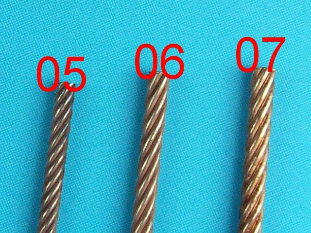 Eureka XXL LH-05 1.25mm x 50cm Metal wire rope, linka holownicza – immagine 2
