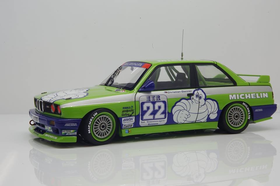Zero Paints ZP-1490 BMW M3 E30 - DTM 1988 Team Alpina - Kit de peinture vert/bleu 2 x 30 ml
