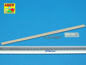 Aber 35D08 Telegraph - pillar set for 2 cross bars with 4 insulators each 1/35 – imagen 2