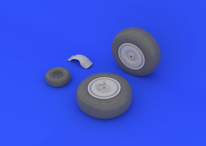 Eduard 632024 Ju 88 wheels late 1/32 (Revell) – Bild 5