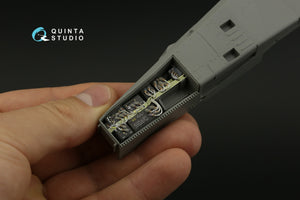 Quinta Studio QD35118 AH-64D Extended forward avionics bays 3D-Printed &amp;amp; coloured Interior on decal paper (Takom) 1/35 – immagine 10
